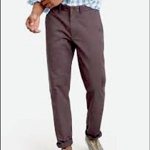 Men’s jcrew flex pan straight fit